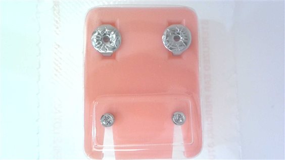 Stechend Studex PREORECCHINI in Stahl Zirconia PRE ORECCHINI COPPIA ECO - PRE ORECCHINI COPPIA ECO